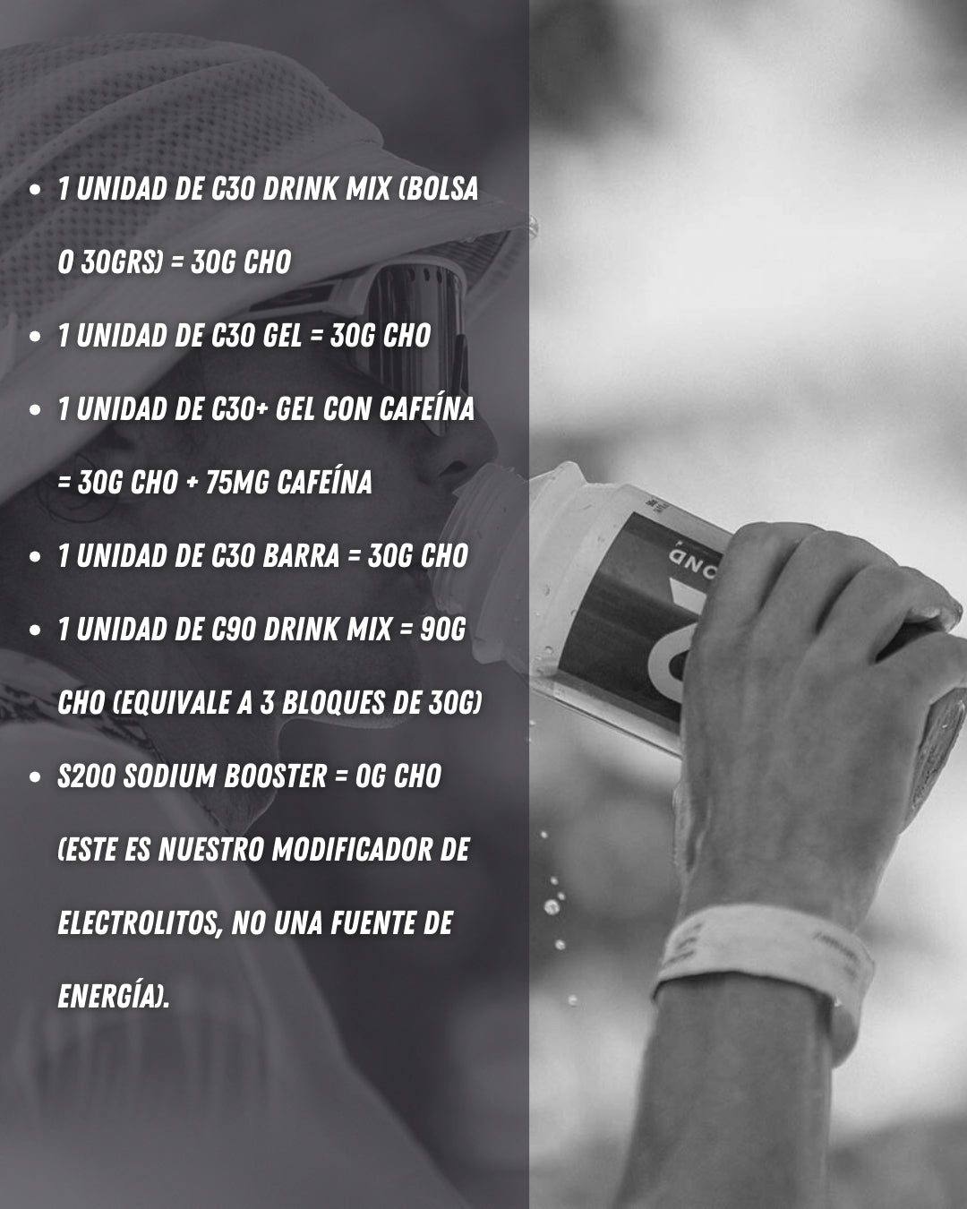 C90 HIGH CARB DRINK MIX | 8 UNIDADES